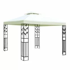 Instahut Gazebo Marquee Tent Wedding Gazebos White 3x3m