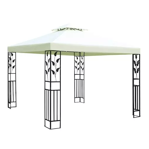 Instahut Gazebo Marquee Tent Wedding Gazebos White 3x3m 1 Instahut Gazebo Marquee Tent Wedding Gazebos White 3x3m