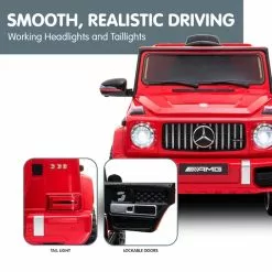 Kahuna Mercedes Benz AMG G63 Licensed Kids Ride On Electric Car Remote Control - Red -Outdoor Living Sales Store 0SkvT4qstkxYa5tc0VvZunUZg