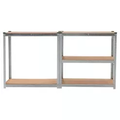Kartrite 5 Shelf Adjustable Storage Rack Work Table Galvanized Steel 180x90cm -Outdoor Living Sales Store 0lMZ3Ph5FhKTd7RmkYYpX1CUA