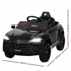 Rigo 12V Electric Kids Ride On Toy Car Licensed Lamborghini URUS Remote Control Black 8 Rigo 12V Electric Kids Ride On Toy Car Licensed Lamborghini URUS Remote Control Black -Outdoor Living Sales Store 0lgUZ3dDrfKScZ8e2vfvHFeT8