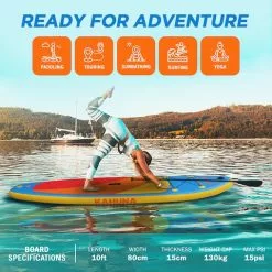 Kahuna Hana Inflatable Stand Up Paddle Board 10FT SUP Paddleboard 17 Kahuna Hana Inflatable Stand Up Paddle Board 10FT SUP Paddleboard -Outdoor Living Sales Store 0mdO00X7h22NckGcwDqXWYYgc