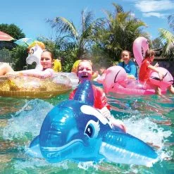 Land & Sea Sports Australia Land & Sea 1m Bling Unicorn Ring Inflatable Water Pool Float/Floating Outdoor -Outdoor Living Sales Store 2KbPfPdL XoztwHzjd38HfK50