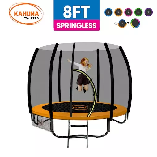 Kahuna 8ft Twister Springless Trampoline 2 Kahuna 8ft Twister Springless Trampoline - Image 2