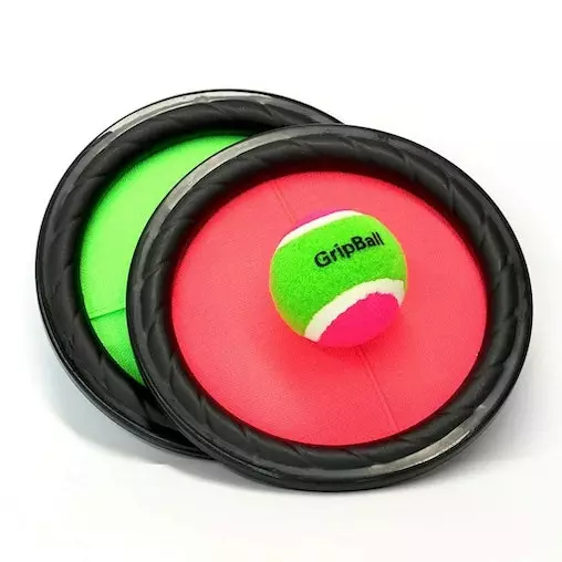 3pc Wahu Grip Ball/Pads Green/Pink Outdoor Beach Sport/Game Kids Toy 6y+ 1 3pc Wahu Grip Ball/Pads Green/Pink Outdoor Beach Sport/Game Kids Toy 6y+