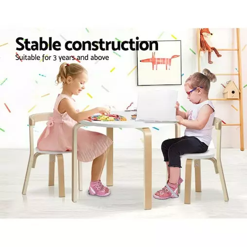 Keezi 3PCS Set Kids Activity Table And Chairs Toy Play Desk Children Furniture Children 6 Keezi 3PCS Set Kids Activity Table And Chairs Toy Play Desk Children Furniture Children - Image 6