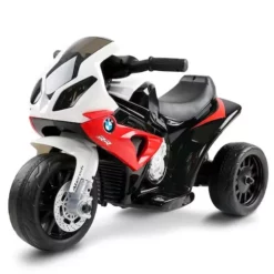 Kids Ride On Car Electric Cars Toys Motorbike BMW Motorcycle Patrol Battery Toy Red Rigo