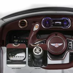 KlikA Bentley Exp 12 Speed 6E Licensed Kids Ride On Electric Car Remote Control - White 17 KlikA Bentley Exp 12 Speed 6E Licensed Kids Ride On Electric Car Remote Control - White -Outdoor Living Sales Store 3N1FmBQTBO 7dIvwsochv0VEU