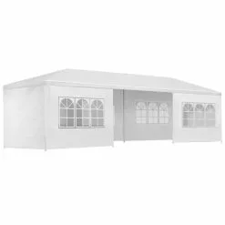 Instahut Gazebo 3x6 Outdoor Marquee Gazebos Wedding Camping Tent 8 Panel
