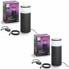 2PK Philips Hue Outdoor Pedestal Colour Ambiance Light/Lighting Extension Kit