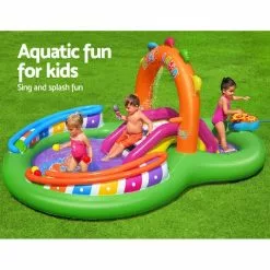 Bestway Inflatable Swimming Play Pool Kids Above Ground Kid Game Toy 3 People -Outdoor Living Sales Store 3mGDJh5s QcDPncU57FZjmIY