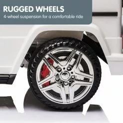 Kahuna Mercedes Benz AMG G65 Licensed Kids Ride On Electric Car Remote Control - White -Outdoor Living Sales Store 42m8NxHKNMDLhf6xsbKRV K A