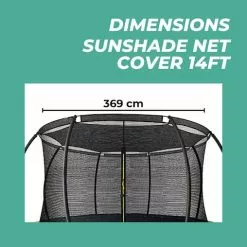 VERPEAK Sunshade Net Trampoline 14ft Safety Round Net UV Protect Cover Outdoor 24 VERPEAK Sunshade Net Trampoline 14ft Safety Round Net UV Protect Cover Outdoor -Outdoor Living Sales Store 4Ro5B4Nl8VEqmvT54eCBZAhJw