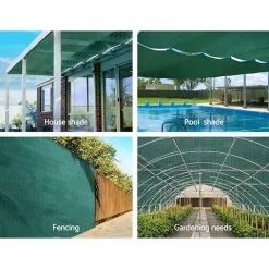 Instahut 3.66x20m Shade Cloth Shadecloth Sail Garden Mesh Roll Outdoor 30%UV -Outdoor Living Sales Store 4UBE2kxcAB6mIn2u8pge4CAbs