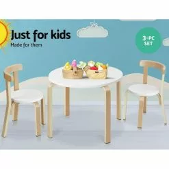 Keezi Nordic Kids Table Chair Set 3PC -Outdoor Living Sales Store 4dq56Vy9G2FBYJEeWBEbX51hA