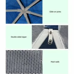 Instahut Outdoor Pop Up Gazebo - Navy 11 Instahut Outdoor Pop Up Gazebo - Navy -Outdoor Living Sales Store 4iZhEGUi4lsrrMQY5v6q8GuJ8