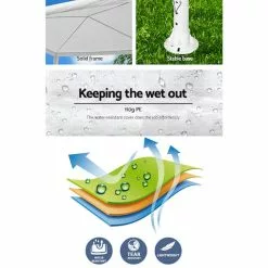 Instahut Outdoor Pop Up Gazebo 3x3 - White -Outdoor Living Sales Store 4pohW9s0FVkQd2m1UCmbWExxE