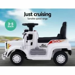 Rigo Ride On Truck Car Kids Toy White -Outdoor Living Sales Store 5DUUwYGw9VaDgWUWBXJpECeYc