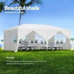 Instahut Gazebo Marquee Outdoor Wedding Gazebos Tent 3x6m -Outdoor Living Sales Store 5DxJ9RqKWYWFsm5XMEtmZYRos