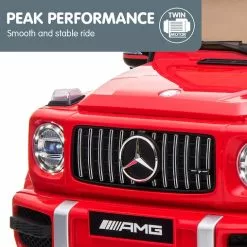 Kahuna Mercedes Benz AMG G63 Licensed Kids Ride On Electric Car Remote Control - Red -Outdoor Living Sales Store 5hb0 tu302Xif PWBC3x5XdDE