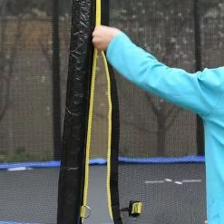 Kahuna Blizzard 14ft Trampoline With Basketball Set - Rainbow -Outdoor Living Sales Store 68L1hbatpQCHX6LFuK4dTupd8