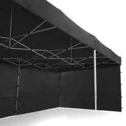 Gazebo Tent Marquee 3x6m PopUp Outdoor Wallaroo Black -Outdoor Living Sales Store 6BS6dtO5crtRf PFSuk 2FdlU