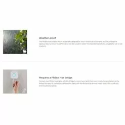 Philips Hue Outdoor Pedestal/Post Colour Ambiance Light/Lighting Extension Kit -Outdoor Living Sales Store 6X4dnZ SMsL9afC56kxymgDtU 1