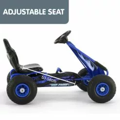 Kahuna G95 Kids Ride On Pedal Go Kart - Blue -Outdoor Living Sales Store 6t6KKaq 2PM9m7F6p0LDg2y A
