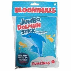 2x Fumfings Novelty 23cm Bloonimals Inflatable Dolphin Balloon Birthday Party -Outdoor Living Sales Store 7A67Qv5wLE2BGQoJs02vMNeIU