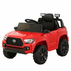 Rigo Toyota Ride On Car Kids Electric Off Road Tacoma Jeep Red