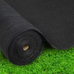 Instahut 30%UV 3.66x30m Shade Cloth Shadecloth Sail Mesh Roll Outdoor Black -Outdoor Living Sales Store 7DOAhkfNSBUGE9NOXbj0zqHRc