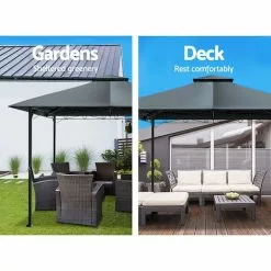 Instahut Gazebo 3x3 Marquee Outdoor Gazebos Tent Iron Art 11 Instahut Gazebo 3x3 Marquee Outdoor Gazebos Tent Iron Art -Outdoor Living Sales Store 7s9MAhZC6CoudFRm1iuI2DQzo