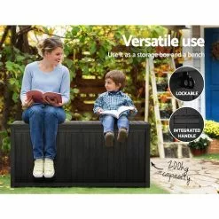 Gardeon Outdoor Storage Bench 430L -Outdoor Living Sales Store 7xrVYoAO8WobIPMOwVOQBThg0