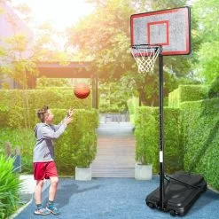 Kahuna Height-Adjustable Basketball Hoop Backboard Portable Stand -Outdoor Living Sales Store 84GuTJp JzwoIPyqr8hAOkqhk