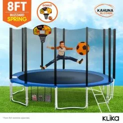 Kahuna Blizzard 8ft Trampoline With Basketball Set - Blue 15 Kahuna Blizzard 8ft Trampoline With Basketball Set - Blue -Outdoor Living Sales Store 8FSvnpOQYQfuxsO03vARlNBdY