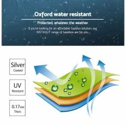 Instahut Gazebo Pop Up Marquee 3x3 Camping Gazebos Tent 11 Instahut Gazebo Pop Up Marquee 3x3 Camping Gazebos Tent -Outdoor Living Sales Store 8JRc5xhrXSeXY4GGMUzVXHtBY