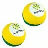 Summit Global 2x Summit 6cm Socceroos Bounce/Bouncing Sports Ball Kids/Children/Beach Tennis