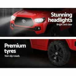 Rigo Toyota Ride On Car Kids Electric Off Road Tacoma Jeep Red 12 Rigo Toyota Ride On Car Kids Electric Off Road Tacoma Jeep Red -Outdoor Living Sales Store 91HKlvqY6YtegOu8U2Cmp486A