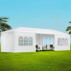Instahut Gazebo 3x6 Outdoor Marquee Gazebos Wedding Camping Tent 8 Panel -Outdoor Living Sales Store 9My7LYZ TAVFlT J HR0ktZIQ