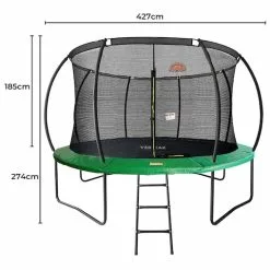 VERPEAK Kids Trampoline 14ft Enclosure Safety Round Net UV Protection Outdoor -Outdoor Living Sales Store 9b7F 3m8PAMW E0SjVCvfizYs