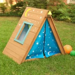 KidKraft A-Frame Hideaway And Climb -Outdoor Living Sales Store A7gTFsyAGokAZusnHQq2e3vAc
