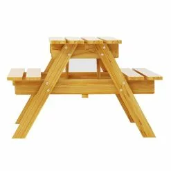 Keezi Kids Outdoor Table And Chairs Picnic Garden Bench Wooden -Outdoor Living Sales Store AGCiUcilLYJtenmnLZ4dEwLpM