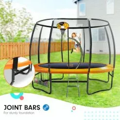 Kahuna 10ft Springless Trampoline With Basketball Set -Outdoor Living Sales Store ANzMrpvW1O30wyfZowpijz90w