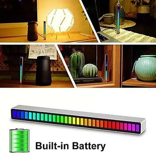 Sansai 450mAh Bluetooth Rechargeable LED RGB Ambient Light Assorted W/ Stand 3 Sansai 450mAh Bluetooth Rechargeable LED RGB Ambient Light Assorted W/ Stand - Image 3