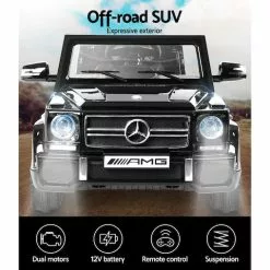 Rigo Mercedes-Benz Licensed Ride On Car AMG G65 Kids Toy Black -Outdoor Living Sales Store AcJir7XlgdFOOfX7BpxyOKkHI