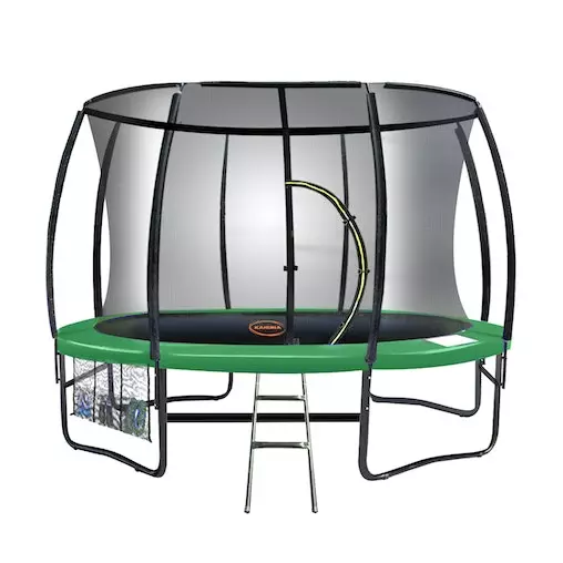 Kahuna Classic 10ft Trampoline - Green 1 Kahuna Classic 10ft Trampoline - Green