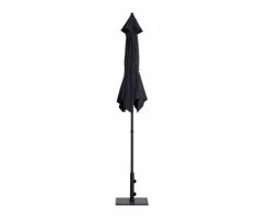 Bronte 2.1m Market Umbrella Charcoal -Outdoor Living Sales Store BRON21CHA 05