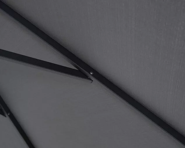 Cairns 3.3m Market Umbrella Charcoal 5 Cairns 3.3m Market Umbrella Charcoal - Image 5