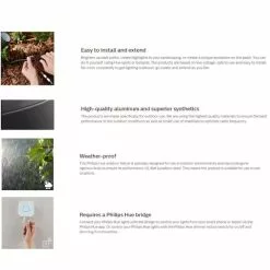 Philips Hue Outdoor Pedestal/Post Colour Ambiance LED Light/Lighting Extension -Outdoor Living Sales Store ChdCjnoWyuZa7bQ9C9KBTpj10 1