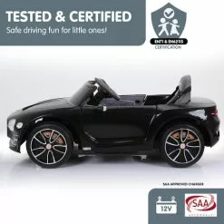 KlikA Bentley Exp 12 Licensed Speed 6E Electric Kids Ride On Car Black -Outdoor Living Sales Store CxRLhNbOPv ANi6CCUxlxVGxI